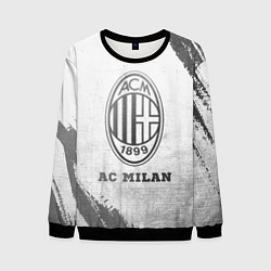 Мужской свитшот AC Milan - white gradient