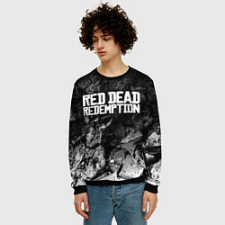 Свитшот мужской Red Dead Redemption black graphite, цвет: 3D-черный — фото 2
