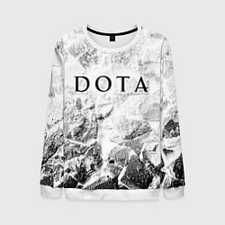 Свитшот мужской Dota white graphite, цвет: 3D-белый