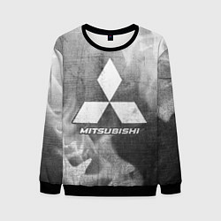 Мужской свитшот Mitsubishi - grey gradient