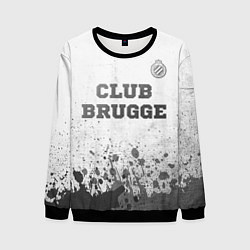 Мужской свитшот Club Brugge - white gradient посередине