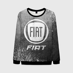 Мужской свитшот Fiat - grey gradient