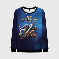 Мужской свитшот Captain Titus Warhammer 40000 space marine 2