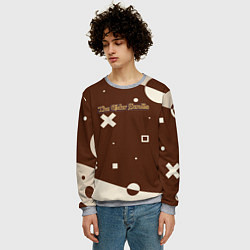 Свитшот мужской The Elder Scrolls retro game, цвет: 3D-меланж — фото 2