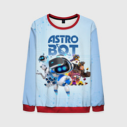 Свитшот мужской Astro Bot - Game, цвет: 3D-красный