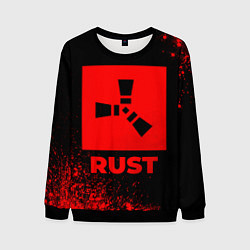 Мужской свитшот Rust - red gradient