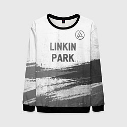 Мужской свитшот Linkin Park - white gradient посередине