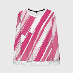 Мужской свитшот Розовые полосы