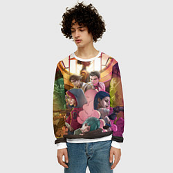 Свитшот мужской Герои Arcane, цвет: 3D-белый — фото 2