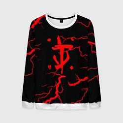 Свитшот мужской Doom молнии, цвет: 3D-белый