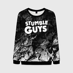 Мужской свитшот Stumble Guys black graphite