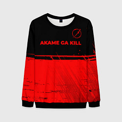 Мужской свитшот Akame ga Kill - red gradient посередине