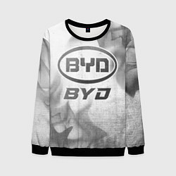 Мужской свитшот BYD - white gradient