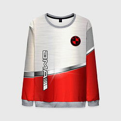 Свитшот мужской BMW metal carbon steel, цвет: 3D-меланж