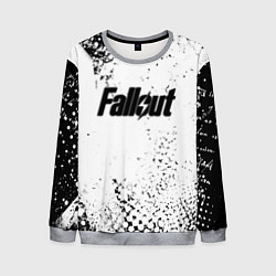Мужской свитшот Fallout game краски