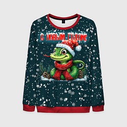 Мужской свитшот С новым годом змеи