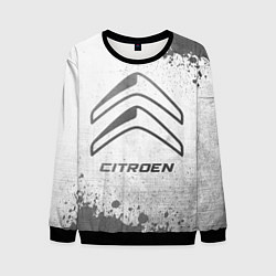 Мужской свитшот Citroen - white gradient