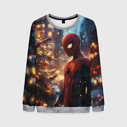 Мужской свитшот Spider-man new year