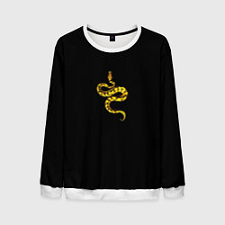 Мужской свитшот Символ Нового 2025 года змея