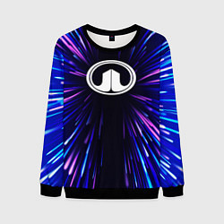 Свитшот мужской Great Wall neon energy, цвет: 3D-черный