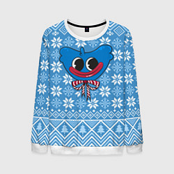 Мужской свитшот Huggy Wuggy миленький новогодний свитер ugly