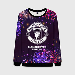 Мужской свитшот Праздничный Manchester United