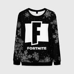 Мужской свитшот Снежный Fortnite