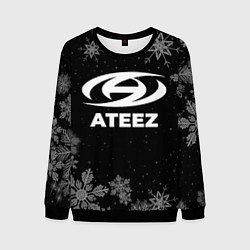 Мужской свитшот Снежный Ateez