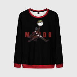 Свитшот мужской Air Mando, цвет: 3D-красный