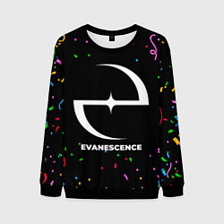Мужской свитшот Evanescence конфети
