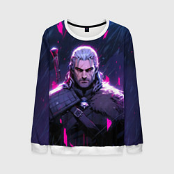 Мужской свитшот Geralt - neon rain