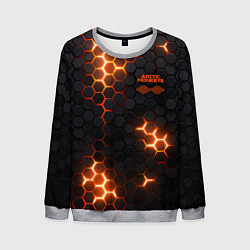 Свитшот мужской Arctic Monkeys - плиты с подсветкой, цвет: 3D-меланж