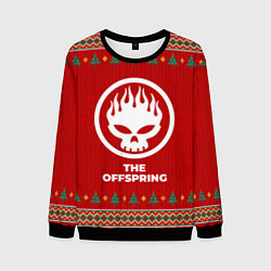 Свитшот мужской The Offspring new year, цвет: 3D-черный