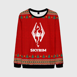 Мужской свитшот Skyrim new year