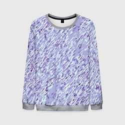 Мужской свитшот Холодный сиреневый текстурированный