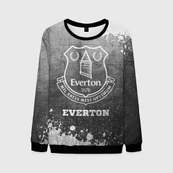 Свитшот мужской Everton - grey gradient, цвет: 3D-черный