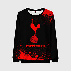 Мужской свитшот Tottenham - red gradient