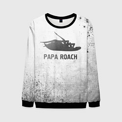 Мужской свитшот Papa Roach - white gradient