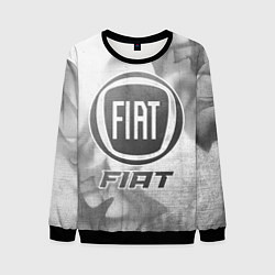 Мужской свитшот Fiat - white gradient