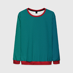 Свитшот мужской Бирюзовый перелив, цвет: 3D-красный