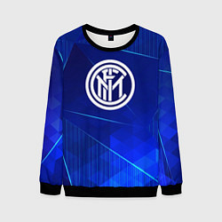 Мужской свитшот Inter blue poly