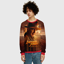 Свитшот мужской Indiana Jones and the Great Circle, цвет: 3D-красный — фото 2
