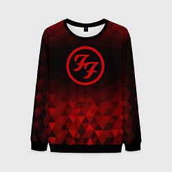 Мужской свитшот Foo Fighters red poly