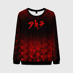 Свитшот мужской Akira red poly, цвет: 3D-черный