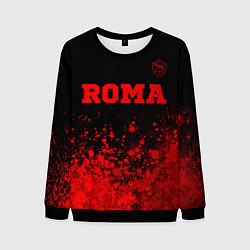 Мужской свитшот Roma - red gradient посередине