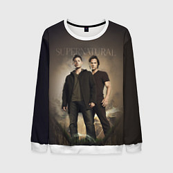 Мужской свитшот Братья Винчестеры - Сверхъестественное