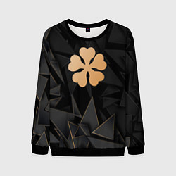 Мужской свитшот Black Clover golden poly