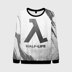 Свитшот мужской Half-Life - white gradient, цвет: 3D-черный