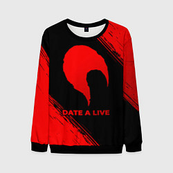 Мужской свитшот Date A Live - red gradient