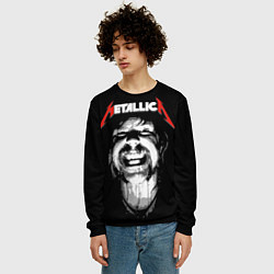 Свитшот мужской Metallica - James Hetfield, цвет: 3D-черный — фото 2